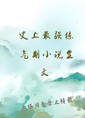 史上最强练气期小说全文